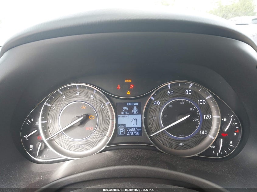 2019 Infiniti Qx80 VIN JN8AZ2NF8K9689372 IAAI salvage auction — FRONT END, Salvage Title, sold $5,650 on 2026-07-23 (photo 7)
