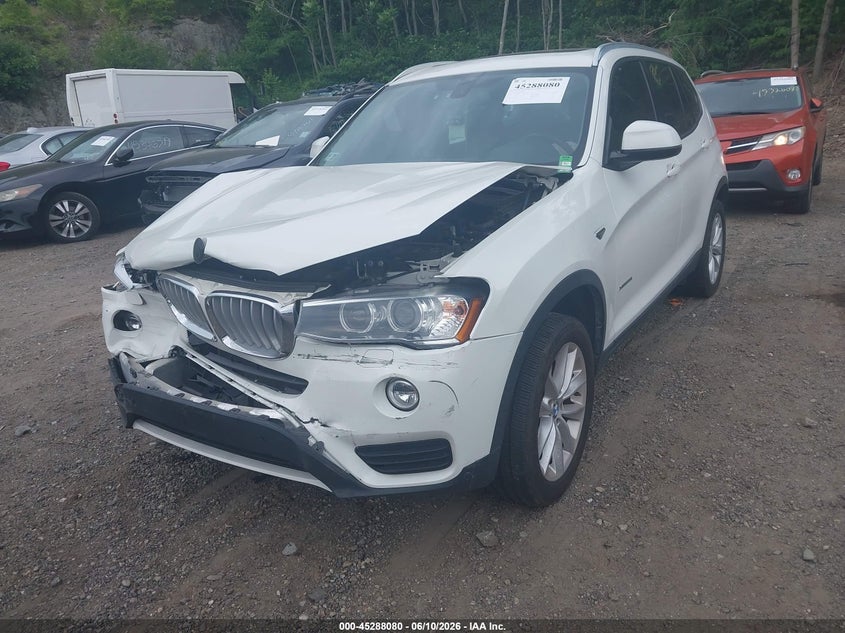 2017 BMW X3 VIN 5UXWX9C57H0T15311 IAAI salvage auction — ELECTRICAL, Salvage (Idaho), sold $975 on 2026-07-07 (photo 2)