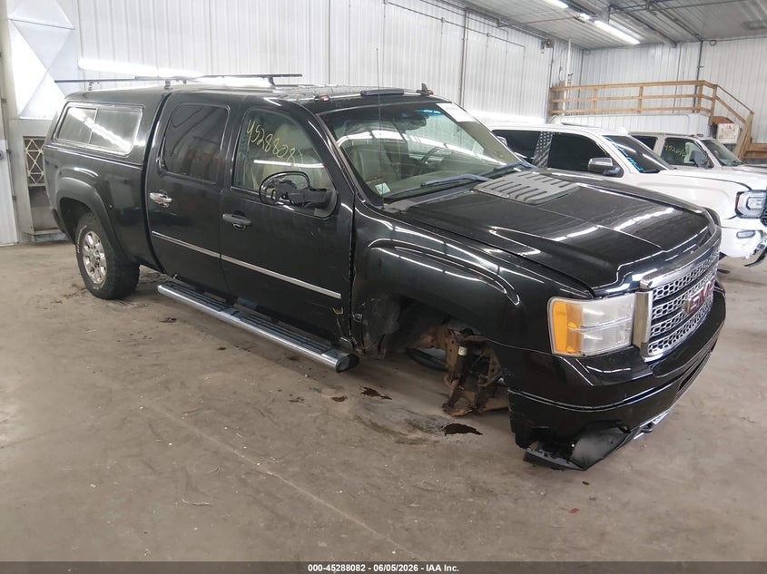 2011 Gmc SIERRA VIN 1GT125CG3BF202139 IAAI salvage auction — RIGHT FRONT, Salvage (Minnesota), sold $2,500 on 2026-08-23 (photo 1)