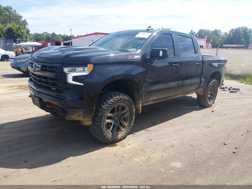 2023 Chevrolet Silverado VIN 3GCUDFED4PG204973 IAAI salvage auction — RIGHT FRONT, Salvage Title, sold $15,100 on 2026-07-25 (photo 2)