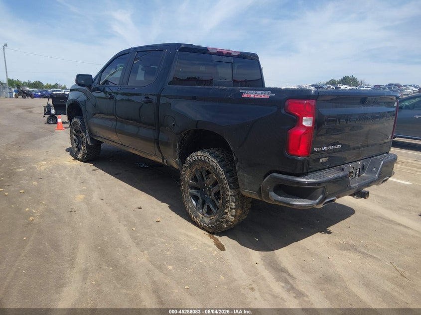 2023 Chevrolet Silverado VIN 3GCUDFED4PG204973 IAAI salvage auction — RIGHT FRONT, Salvage Title, sold $15,100 on 2026-07-25 (photo 3)