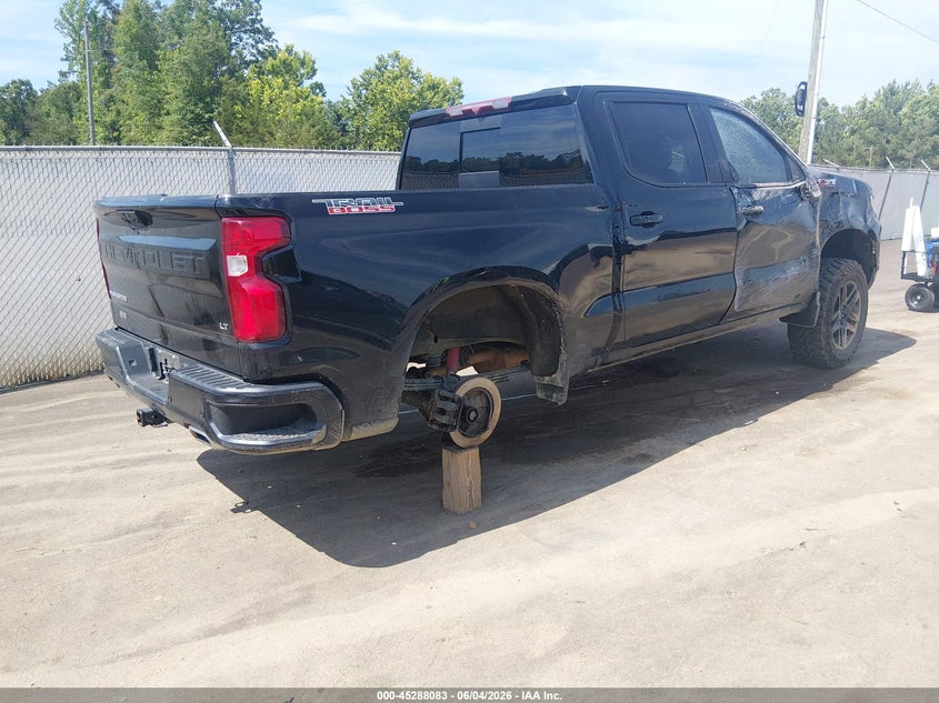 2023 Chevrolet Silverado VIN 3GCUDFED4PG204973 IAAI salvage auction — RIGHT FRONT, Salvage Title, sold $15,100 on 2026-07-25 (photo 4)