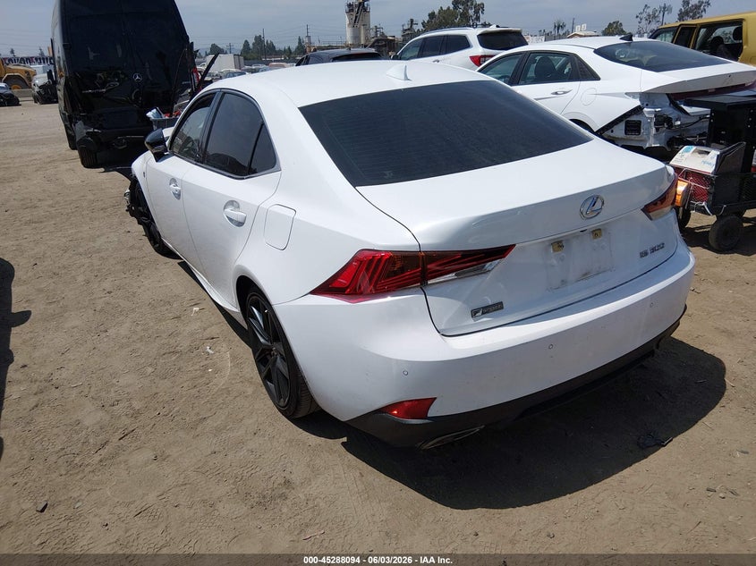 2020 Lexus Is VIN JTHGA1D23L5102427 IAAI salvage auction — FRONT END, Salvage Title, sold $5,650 on 2026-07-22 (photo 3)
