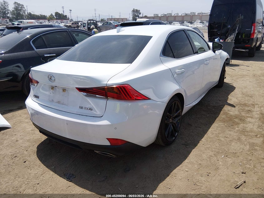 2020 Lexus Is VIN JTHGA1D23L5102427 IAAI salvage auction — FRONT END, Salvage Title, sold $5,650 on 2026-07-22 (photo 4)