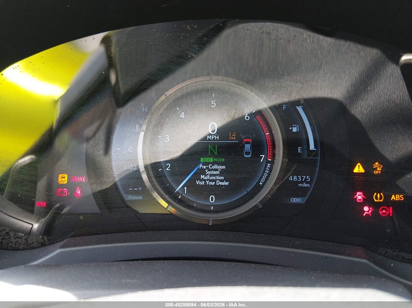 2020 Lexus Is VIN JTHGA1D23L5102427 IAAI salvage auction — FRONT END, Salvage Title, sold $5,650 on 2026-07-22 (photo 7)