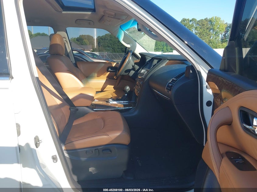 2016 Infiniti Qx80 VIN JN8AZ2NC7G9400740 IAAI salvage auction — FRONT END, Repossession Paperwork (Georgia), sold $5,750 on 2026-07-08 (photo 5)