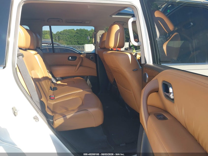 2016 Infiniti Qx80 VIN JN8AZ2NC7G9400740 IAAI salvage auction — FRONT END, Repossession Paperwork (Georgia), sold $5,750 on 2026-07-08 (photo 8)