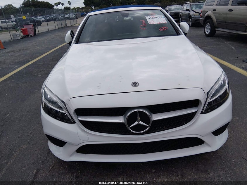 2020 Mercedes-benz C-klasse VIN WDDWK8DB6LF980839 IAAI salvage auction — WATER/FLOOD, Salvage Title, sold $9,875 on 2026-07-23 (photo 6)