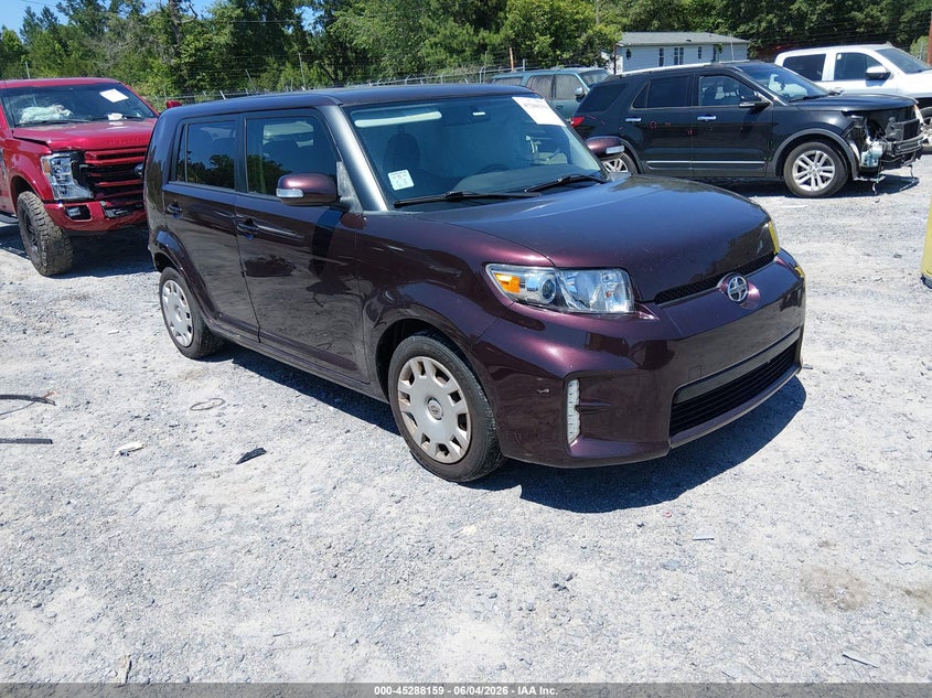 2014 Scion Xb VIN JTLZE4FE8EJ062349 IAAI salvage auction — REAR END, Salvage Title, sold $850 on 2026-07-07 (photo 1)