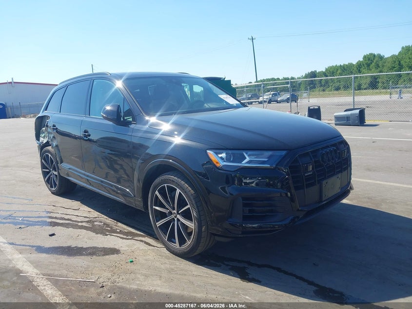 2023 Audi Q7 VIN WA1LXBF71PD001096 IAAI salvage auction — REAR END, Salvage Title, sold $25,250 on 2026-07-08 (photo 1)
