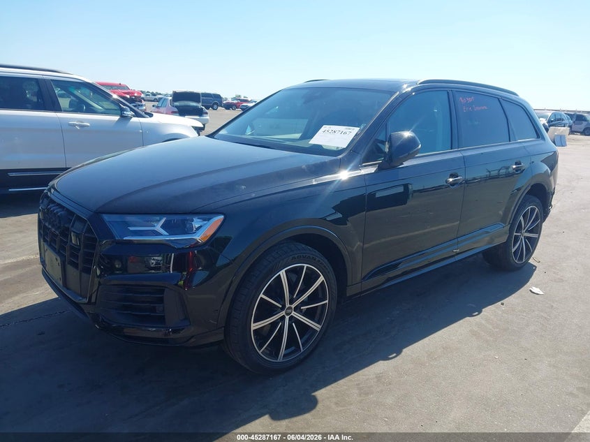 2023 Audi Q7 VIN WA1LXBF71PD001096 IAAI salvage auction — REAR END, Salvage Title, sold $25,250 on 2026-07-08 (photo 2)