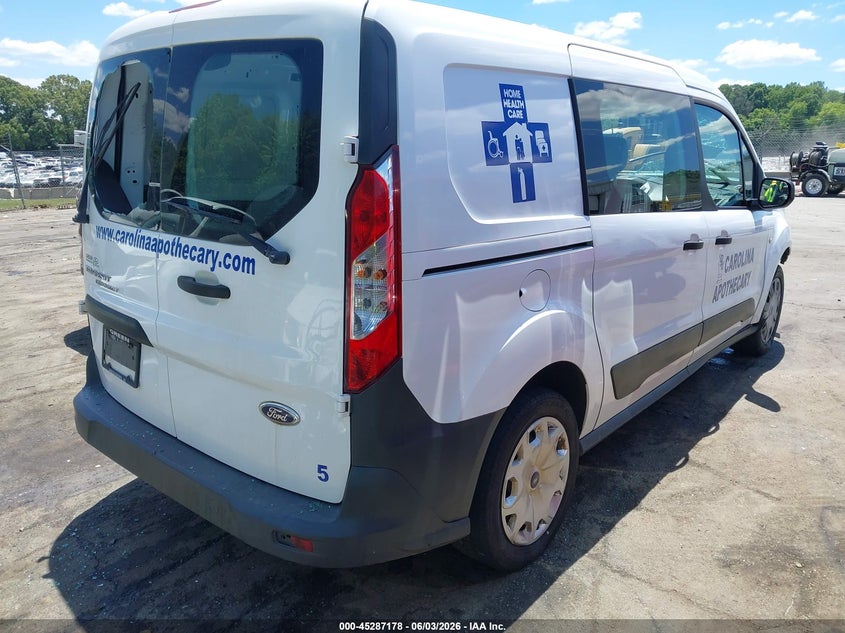 2015 Ford Transit VIN NM0LS7E72F1219404 IAAI salvage auction — SIDE, Salvage Title, sold $225 on 2026-07-16 (photo 4)