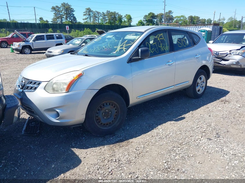 2013 Nissan Rogue VIN JN8AS5MV6DW642392 IAAI salvage auction — REAR END, Salvage Title, sold $425 on 2026-07-07 (photo 2)