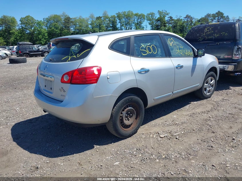2013 Nissan Rogue VIN JN8AS5MV6DW642392 IAAI salvage auction — REAR END, Salvage Title, sold $425 on 2026-07-07 (photo 4)