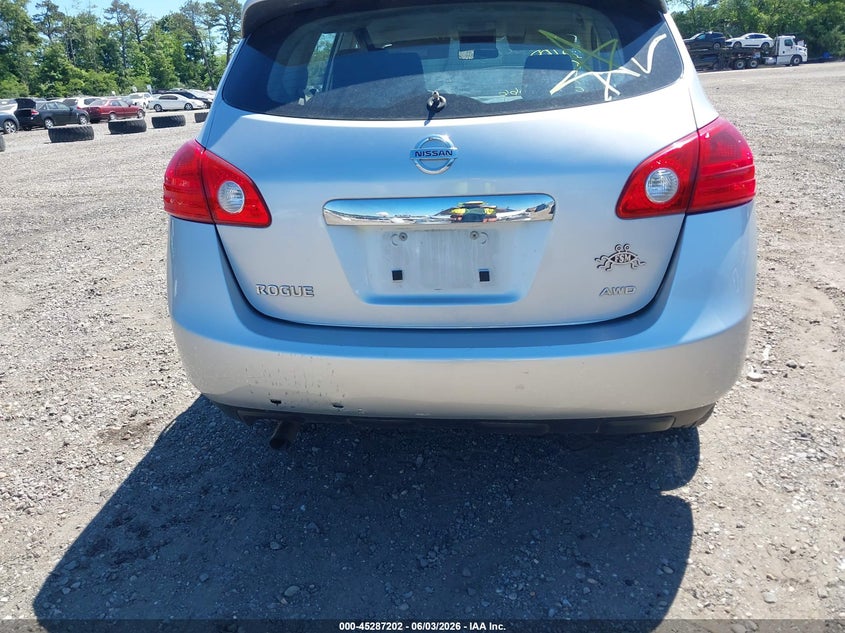 2013 Nissan Rogue VIN JN8AS5MV6DW642392 IAAI salvage auction — REAR END, Salvage Title, sold $425 on 2026-07-07 (photo 6)