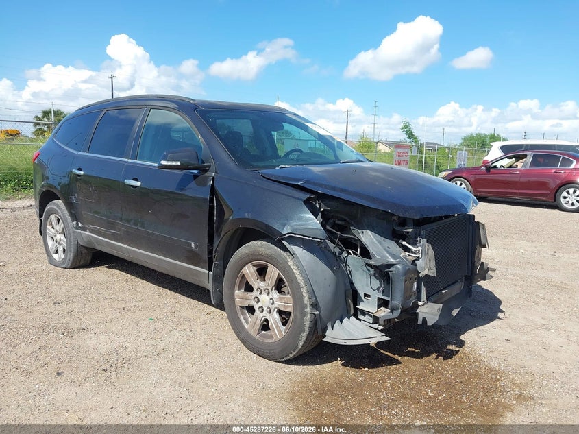 2010 Chevrolet Traverse VIN 1GNLRFED3AS120406 IAAI salvage auction — FRONT END, Original (Texas), sold $525 on 2026-07-09 (photo 1)