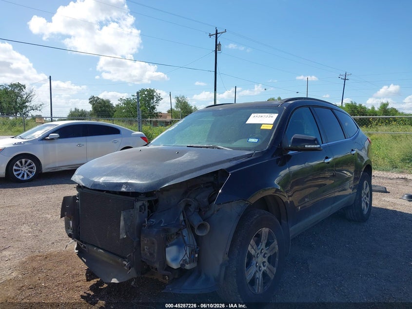 2010 Chevrolet Traverse VIN 1GNLRFED3AS120406 IAAI salvage auction — FRONT END, Original (Texas), sold $525 on 2026-07-09 (photo 6)