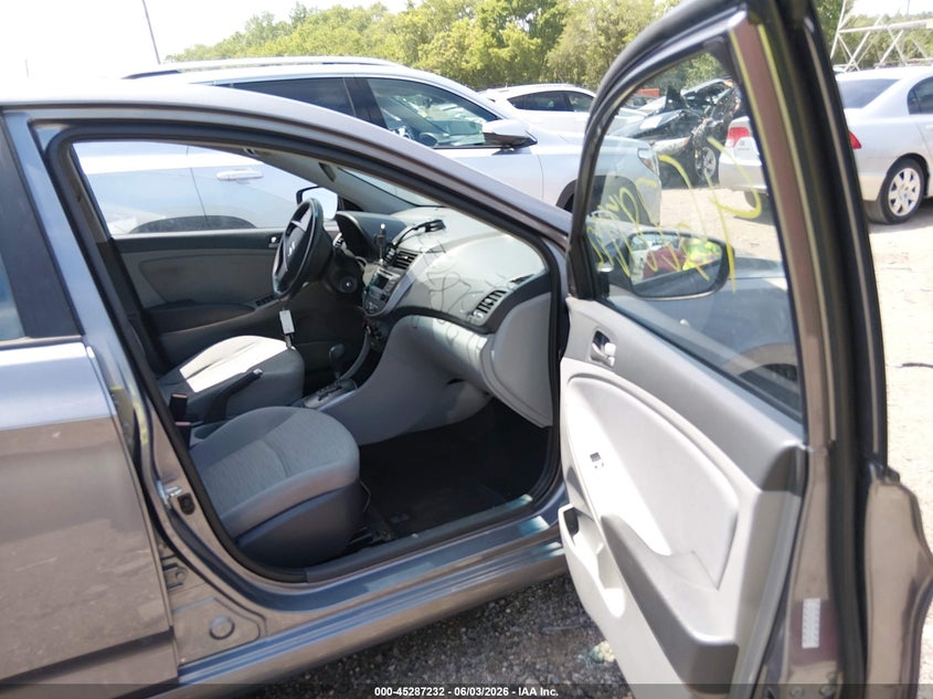 2016 Hyundai Accent VIN KMHCT4AE8GU073556 IAAI salvage auction — FRONT & REAR, Salvage Title, sold $400 on 2026-07-15 (photo 5)