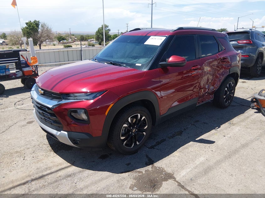 2023 Chevrolet Trailblazer VIN KL79MPSL5PB212738 IAAI salvage auction — LEFT SIDE, Salvage Title, sold $4,300 on 2026-07-20 (photo 2)