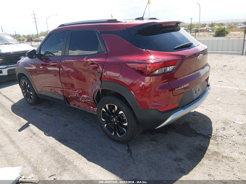 2023 Chevrolet Trailblazer VIN KL79MPSL5PB212738 IAAI salvage auction — LEFT SIDE, Salvage Title, sold $4,300 on 2026-07-20 (photo 3)