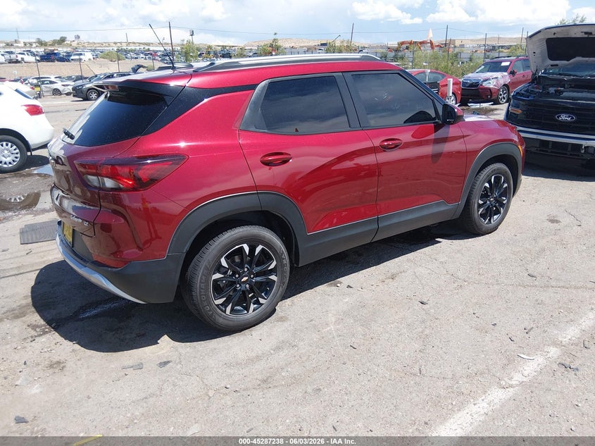 2023 Chevrolet Trailblazer VIN KL79MPSL5PB212738 IAAI salvage auction — LEFT SIDE, Salvage Title, sold $4,300 on 2026-07-20 (photo 4)