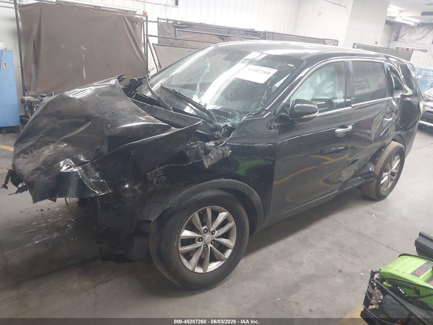 2017 Kia Sorento VIN 5XYPG4A32HG221213 IAAI salvage auction — FRONT END, Salvage Title, sold $300 on 2026-07-21 (photo 2)