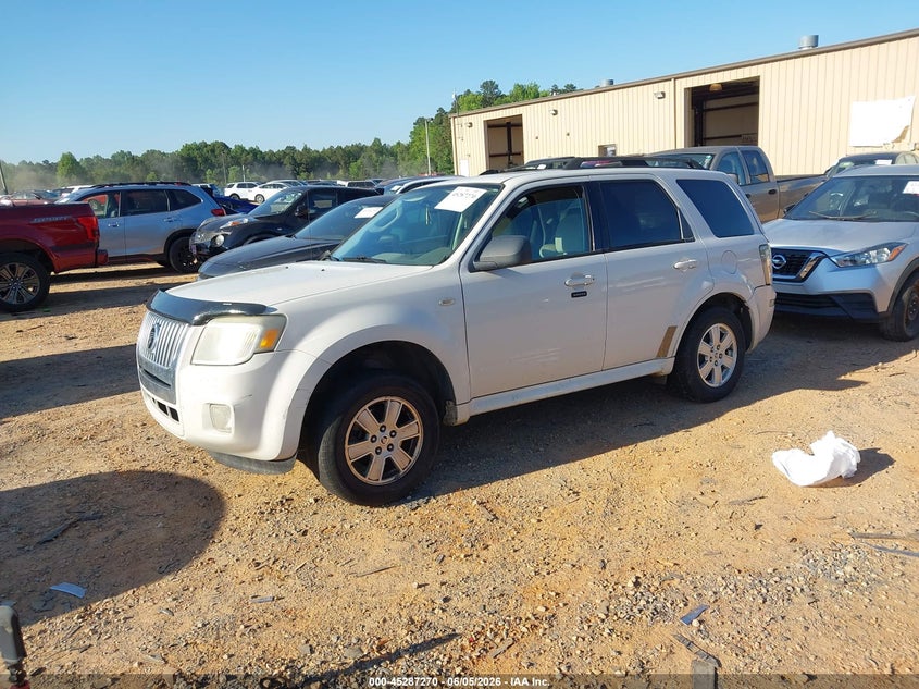 2009 Mercury Mariner VIN 4M2CU81G19KJ07369 IAAI salvage auction — REAR END, Salvage (North Carolina), sold $250 on 2026-07-09 (photo 2)