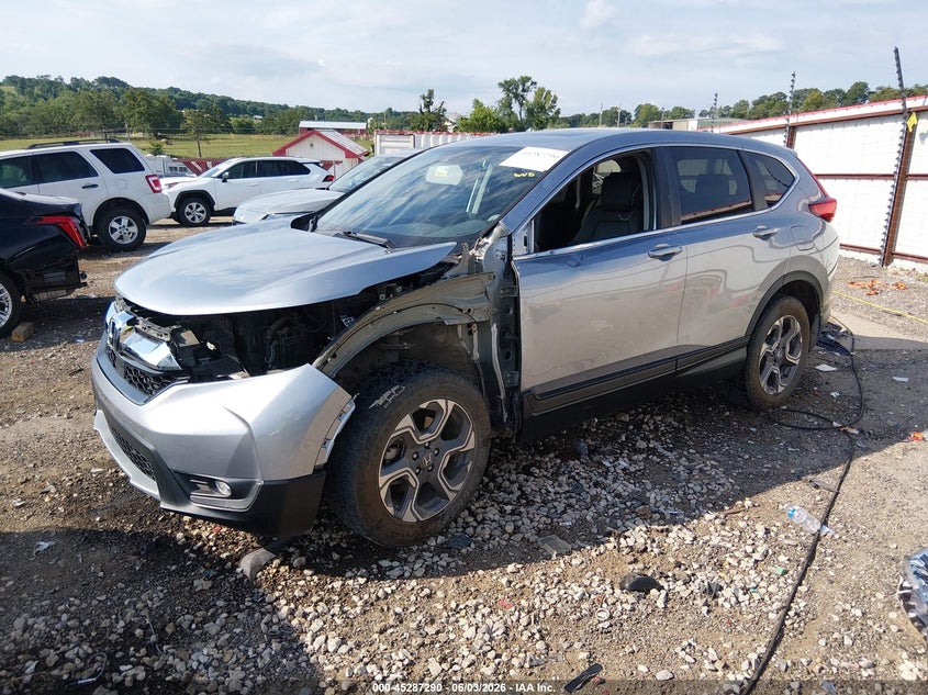 2019 Honda Cr-v VIN 7FARW2H89KE032496 IAAI salvage auction — FRONT END, Salvage Title, sold $8,600 on 2026-07-09 (photo 2)