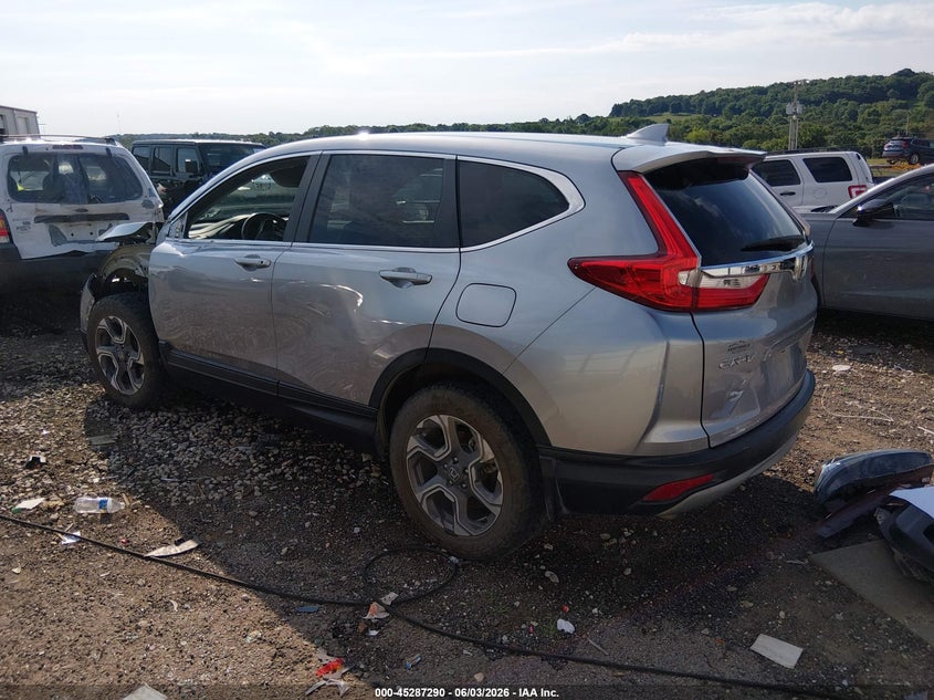 2019 Honda Cr-v VIN 7FARW2H89KE032496 IAAI salvage auction — FRONT END, Salvage Title, sold $8,600 on 2026-07-09 (photo 3)