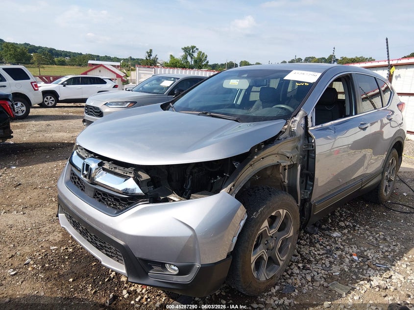 2019 Honda Cr-v VIN 7FARW2H89KE032496 IAAI salvage auction — FRONT END, Salvage Title, sold $8,600 on 2026-07-09 (photo 6)