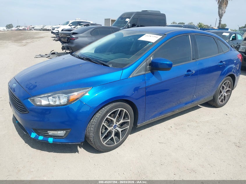 2018 Ford Focus VIN 1FADP3FE0JL265704 IAAI salvage auction — FRONT END, Salvage Title, sold $1,800 on 2026-07-15 (photo 2)