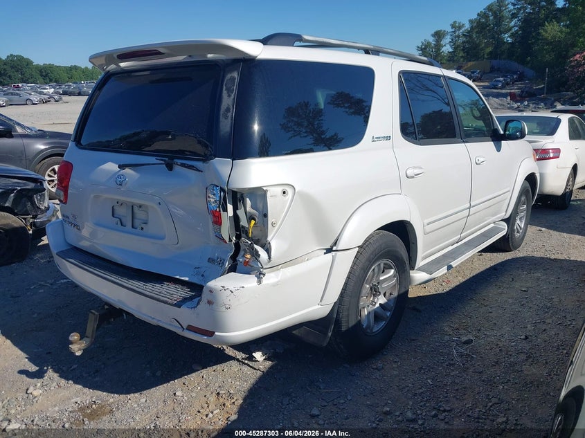 2005 Toyota Sequoia VIN 5TDZT38A45S240394 IAAI salvage auction — ALL OVER, Salvage (Idaho), sold $1,850 on 2026-07-11 (photo 4)