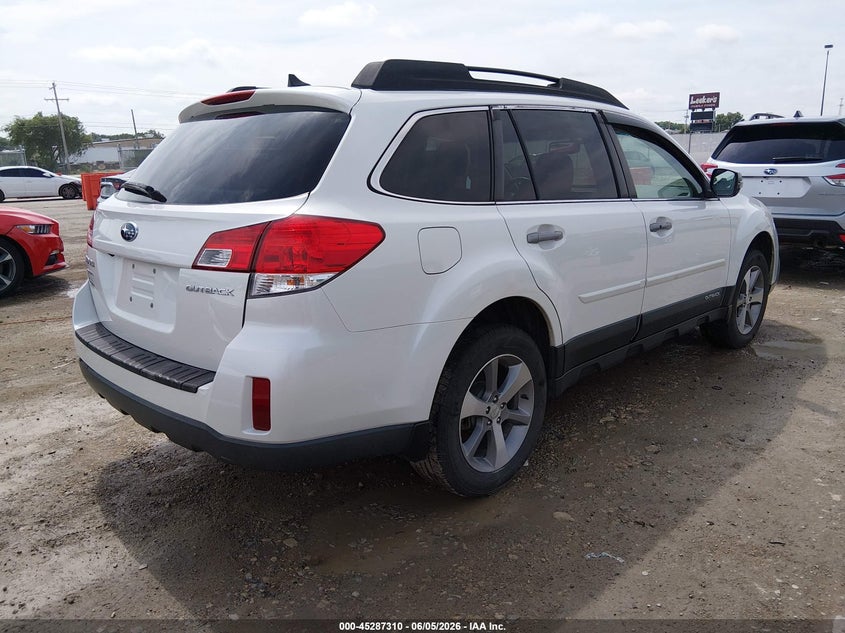 2013 Subaru Outback VIN 4S4BRCSCXD3312429 IAAI salvage auction — FRONT END, Salvage Title, sold $525 on 2026-07-24 (photo 4)
