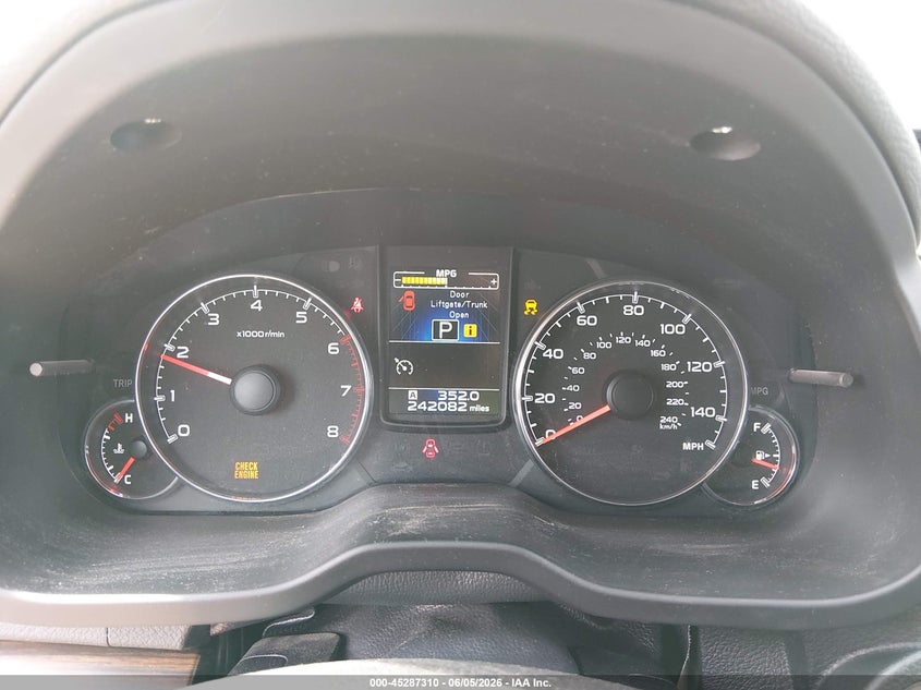 2013 Subaru Outback VIN 4S4BRCSCXD3312429 IAAI salvage auction — FRONT END, Salvage Title, sold $525 on 2026-07-24 (photo 7)