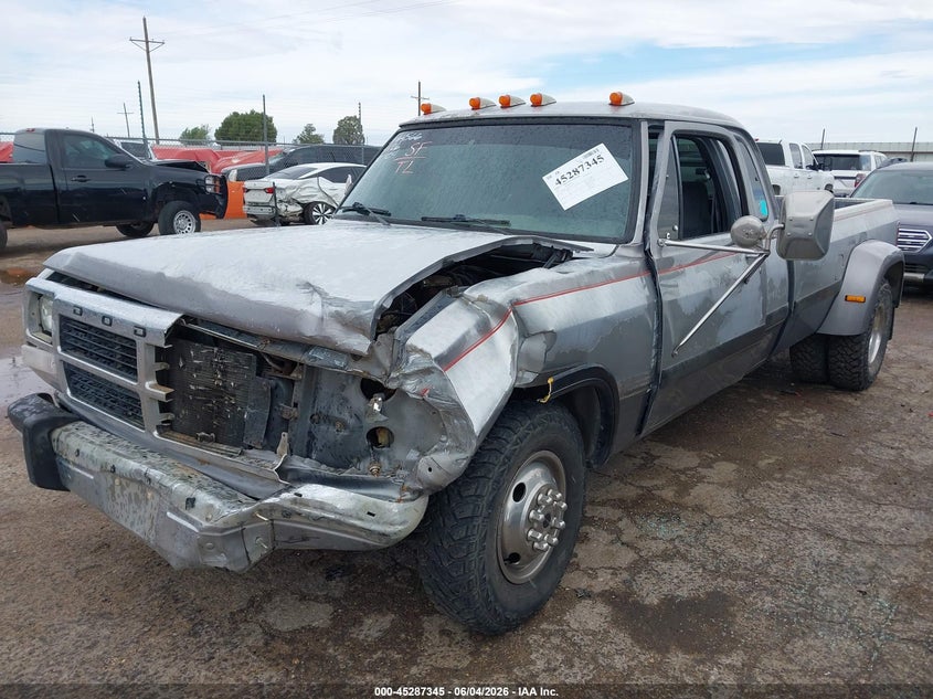 1992 Dodge D-series VIN 3B7ME33C0NM511013 IAAI salvage auction — LEFT SIDE, Original (Texas), sold $7,100 on 2026-08-18 (photo 2)
