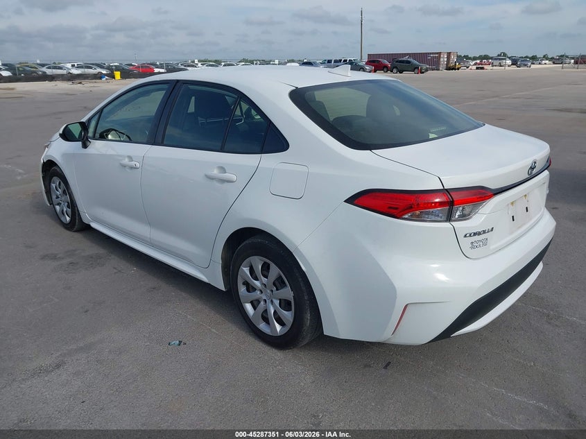 2021 Toyota Corolla VIN JTDEPMAE6MJ151802 IAAI salvage auction — RIGHT SIDE, Salvage Title, sold $7,550 on 2026-09-10 (photo 3)