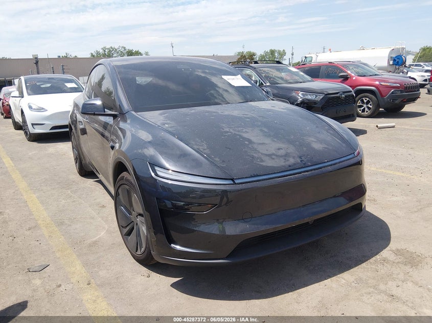 2026 Tesla Model y VIN 7SAYGDEE6TF588098 IAAI salvage auction — REAR END, Salvage Title, sold $24,250 on 2026-07-23 (photo 1)