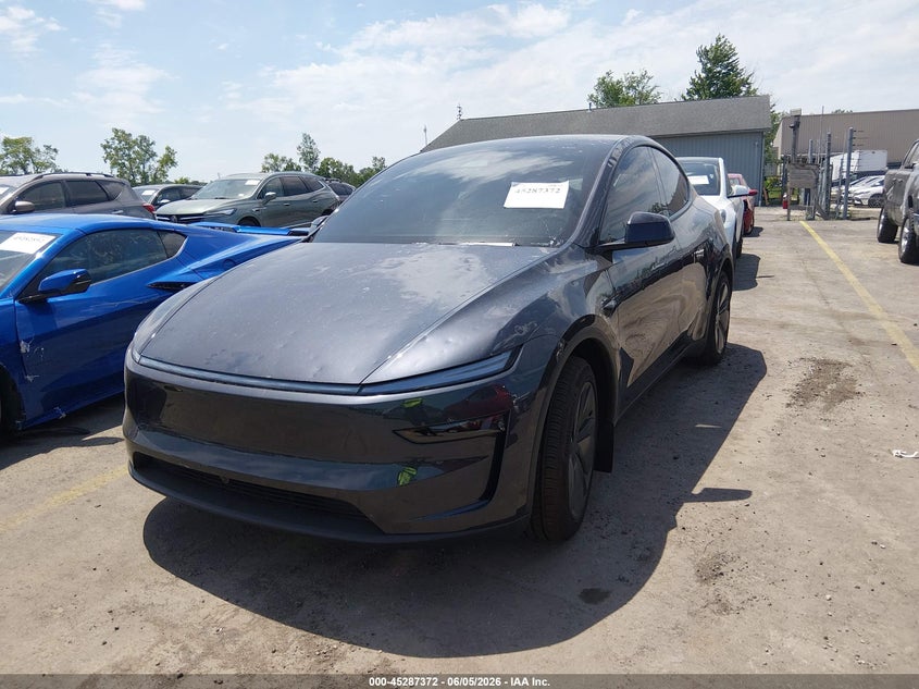 2026 Tesla Model y VIN 7SAYGDEE6TF588098 IAAI salvage auction — REAR END, Salvage Title, sold $24,250 on 2026-07-23 (photo 2)