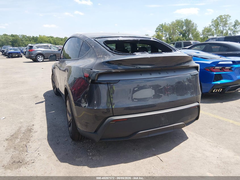 2026 Tesla Model y VIN 7SAYGDEE6TF588098 IAAI salvage auction — REAR END, Salvage Title, sold $24,250 on 2026-07-23 (photo 3)