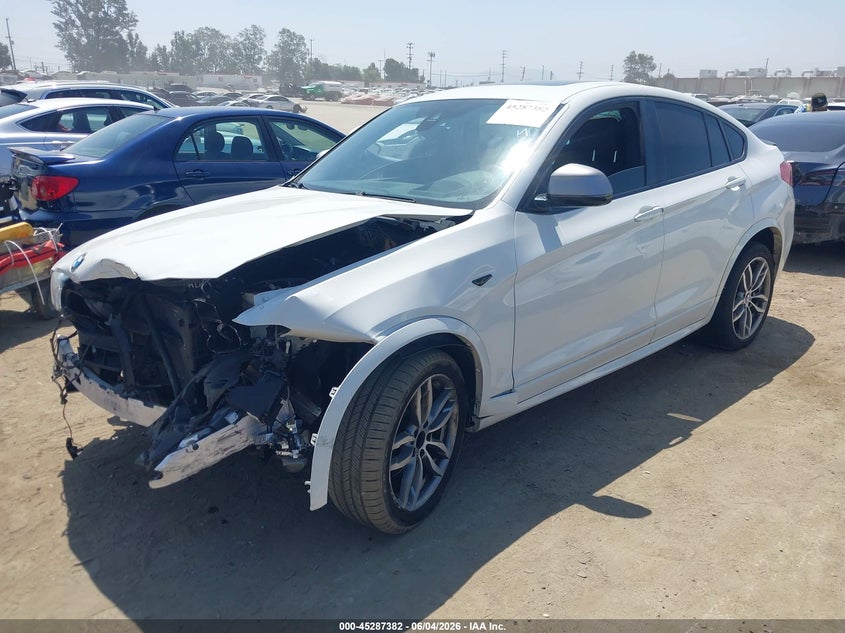 2018 BMW X4 VIN 5UXXW7C58J0W65449 IAAI salvage auction — LEFT FRONT, Salvage Title, sold $5,200 on 2026-07-15 (photo 2)