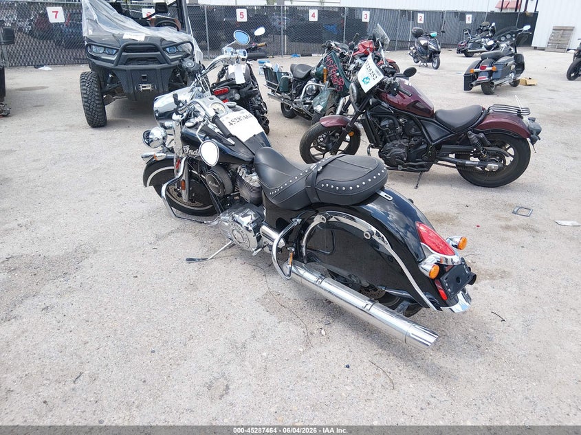 2019 Indian motorcycle co. Springfield VIN 56KTHAAA4K3376117 IAAI salvage auction — REAR END, Original (Texas), sold $3,500 on 2026-07-09 (photo 3)