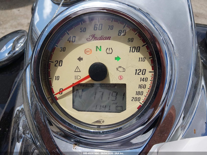 2019 Indian motorcycle co. Springfield VIN 56KTHAAA4K3376117 IAAI salvage auction — REAR END, Original (Texas), sold $3,500 on 2026-07-09 (photo 7)