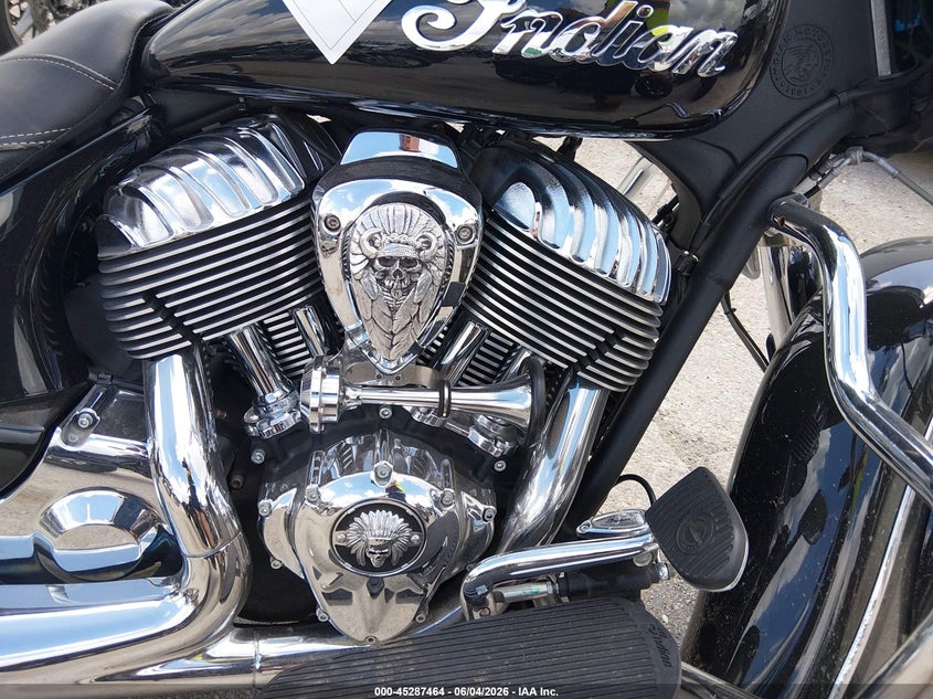 2019 Indian motorcycle co. Springfield VIN 56KTHAAA4K3376117 IAAI salvage auction — REAR END, Original (Texas), sold $3,500 on 2026-07-09 (photo 8)