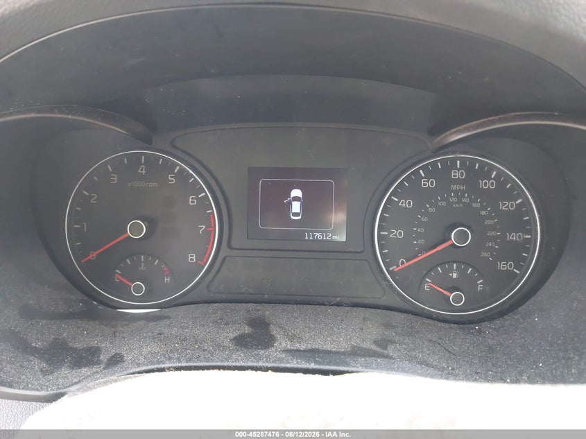 2016 Kia Optima VIN 5XXGU4L33GG093427 IAAI salvage auction — FRONT & REAR, Salvage (Mississippi), sold $275 on 2026-07-29 (photo 7)