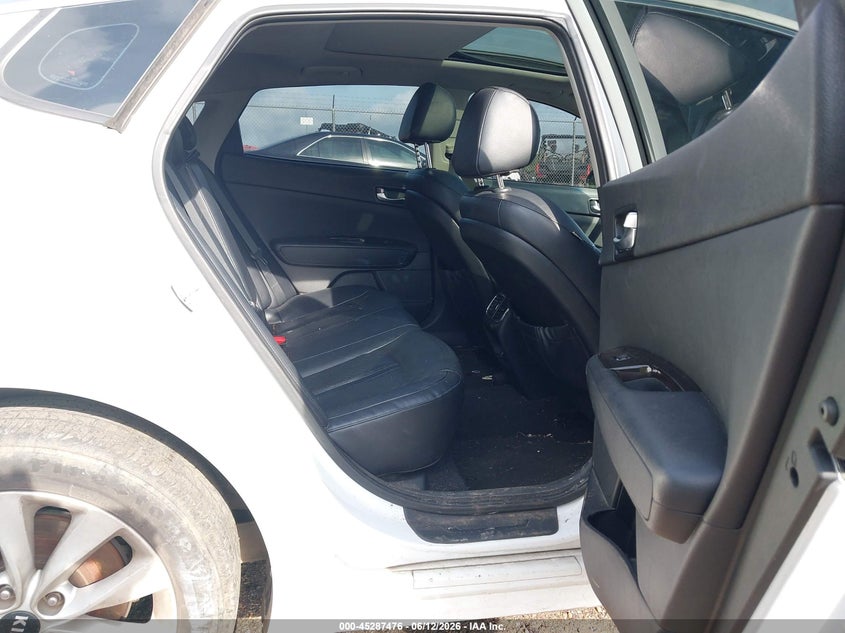 2016 Kia Optima VIN 5XXGU4L33GG093427 IAAI salvage auction — FRONT & REAR, Salvage (Mississippi), sold $275 on 2026-07-29 (photo 8)