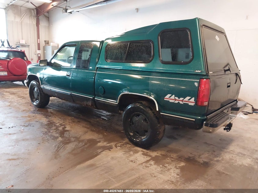 1998 Chevrolet S-10 pickup VIN 2GCEK19R5W1276517 IAAI salvage auction — NORMAL WEAR, Clear (Michigan), sold $675 on 2026-07-07 (photo 3)