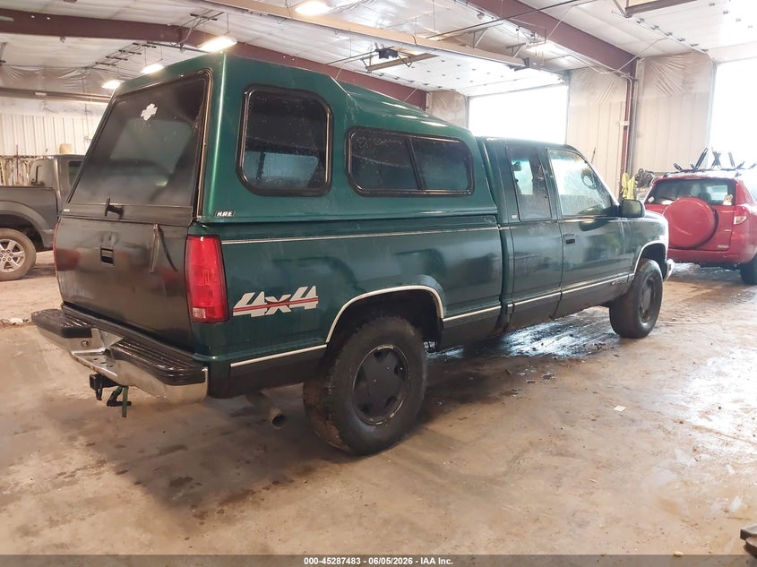 1998 Chevrolet S-10 pickup VIN 2GCEK19R5W1276517 IAAI salvage auction — NORMAL WEAR, Clear (Michigan), sold $675 on 2026-07-07 (photo 4)