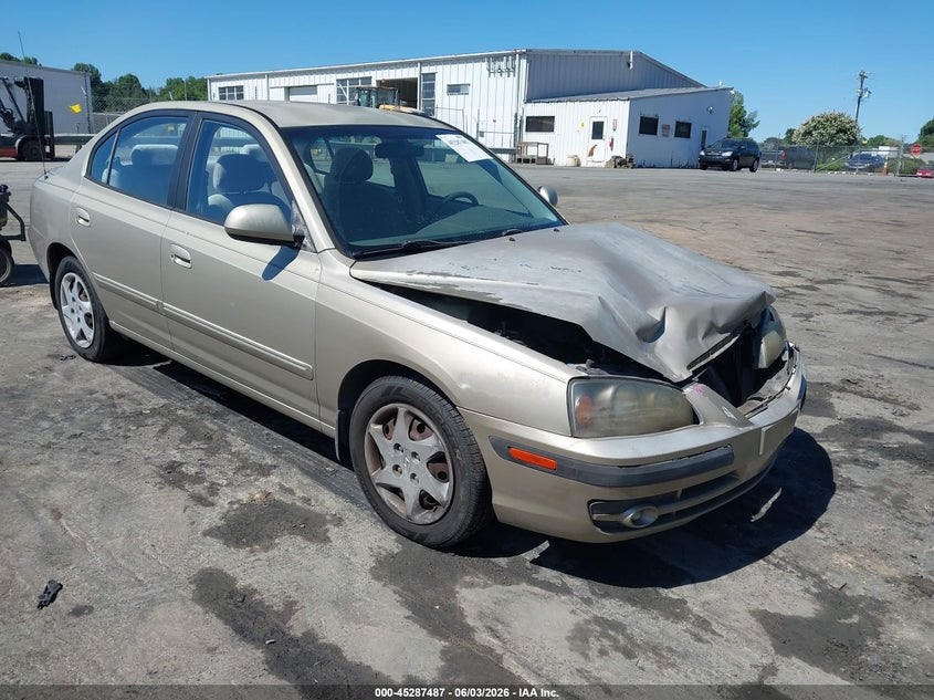 2006 Hyundai Elantra VIN KMHDN46D46U376086 IAAI salvage auction — FRONT END, Salvage (North Carolina), sold $425 on 2026-07-08 (photo 1)