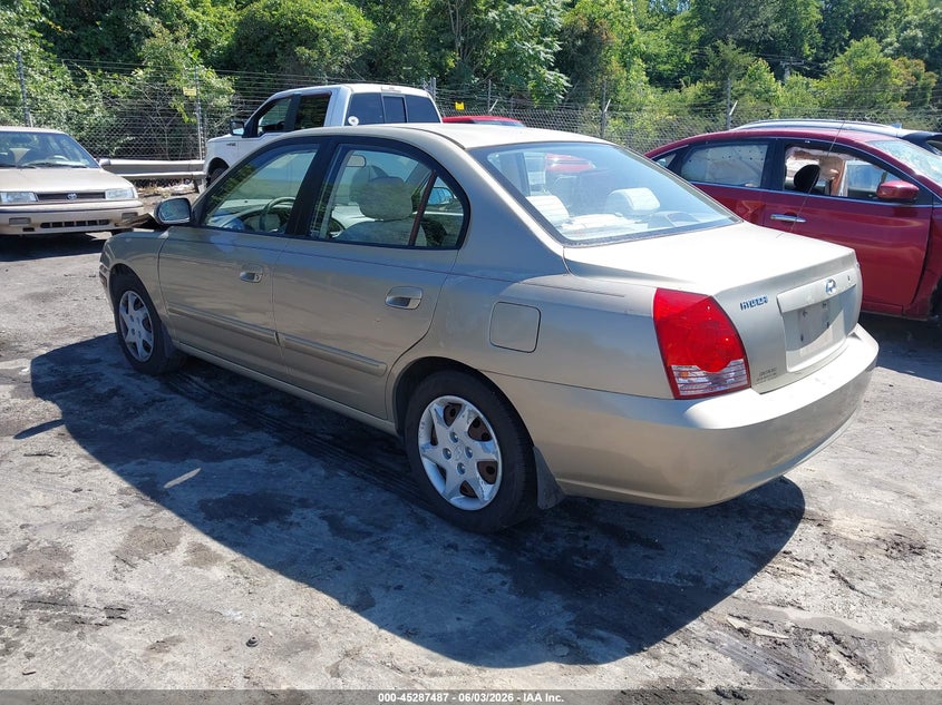 2006 Hyundai Elantra VIN KMHDN46D46U376086 IAAI salvage auction — FRONT END, Salvage (North Carolina), sold $425 on 2026-07-08 (photo 3)