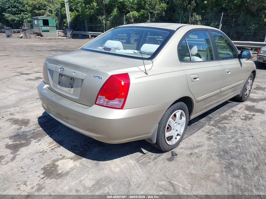 2006 Hyundai Elantra VIN KMHDN46D46U376086 IAAI salvage auction — FRONT END, Salvage (North Carolina), sold $425 on 2026-07-08 (photo 4)